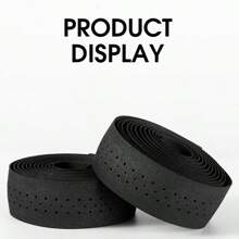 2pcs Road Bike Handlebar Tape, Anti-Slip Perforated Handlebar Wrap, Cycling Accessories - Multicolor - View 7