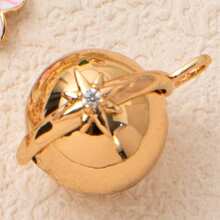 1pc Colorful Zirconia Multi-Element Pendant, Copper Pave Zirconia Plated, Suitable For DIY Necklace & Bracelet