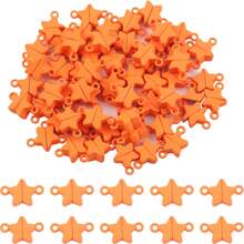 20pcs Magnetic Alloy Heart Shaped Keychains, Couple Set, Romantic Valentine's Day Small Gift, Key And Bag Charm - Star Magnetic Buckle - View 15