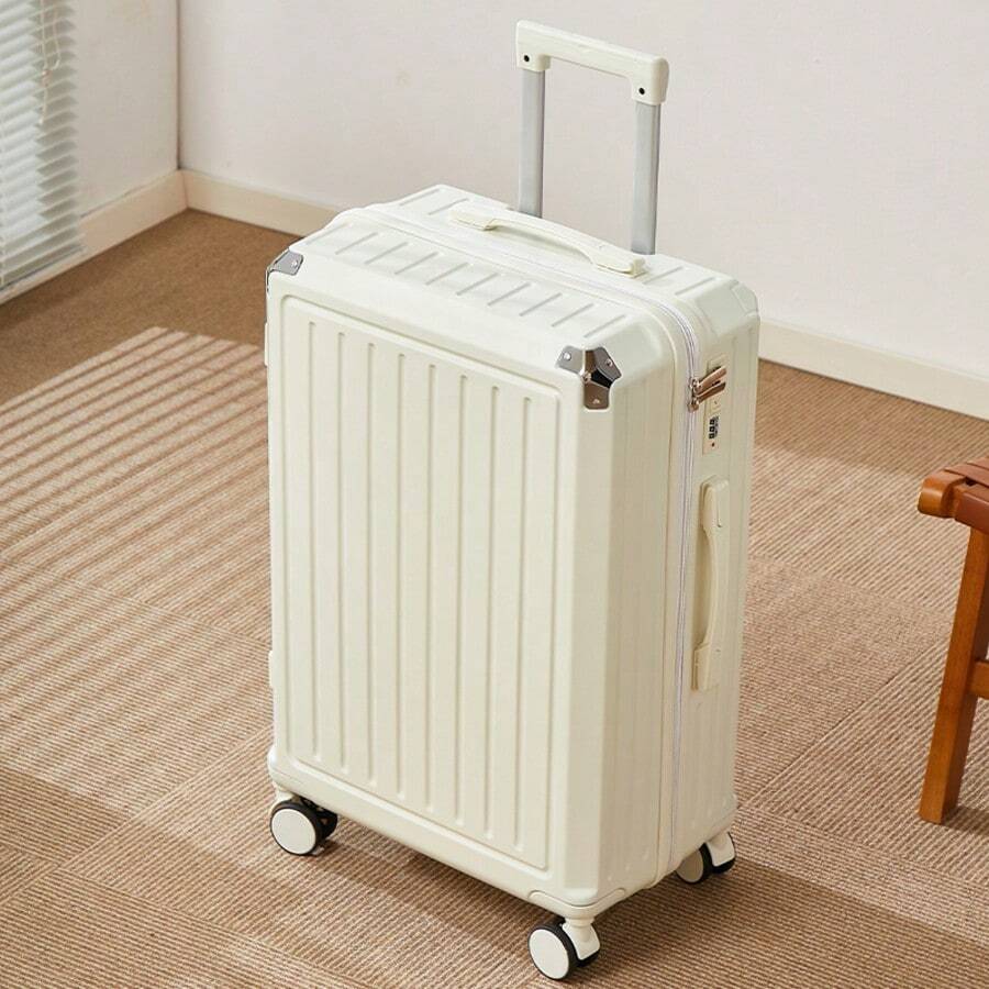 ¡Nuevo compañero de viaje! Diseño multifuncional de 20 pulgadas y 24 pulgadas para un viaje sin preocupaciones - Blanco - Ver 1