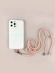 可调节和可拆卸 DIY 防丢失固定垫手机挂绳、斜挎带、衣架、夹子、钥匙扣、手机壳挂链、挂脖带 - 彩色 - 查看 15