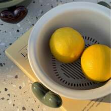 2 Packs Of Girly Heart Drain Basin Set Convenient And Practical Design Sense Suitable For Kitchen And Home Use Modern Drain Pan Perfect For Preparing And Cleaning Up Food With Ease - Multicolor - View 6