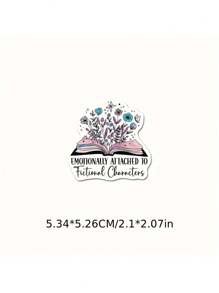 SCXXBSW 50pcs Romantic Reading Cartoon Graffiti Stickers Decorative Water Cups Notebook Luggage Waterproof Stickers - Multicolor - View 3