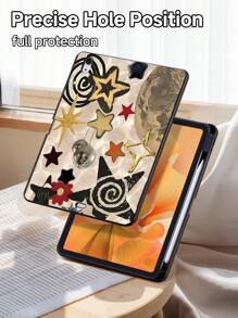 INS Style Flat Protective Case Compatible With IPad 10th Gen, IPad Air 4/5th 10.9-Inch, Compatible With Kindle Paperwhite 12th Gen 2024, Tab A7 Lite 8.7", S6 Lite 10.4 Inch, 4-Corner Drop Protection, Easy One-Handed Grip