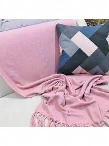 Kit 2 Blankets 2.20X2.90 Meters Luxurious King - Pink - View 2