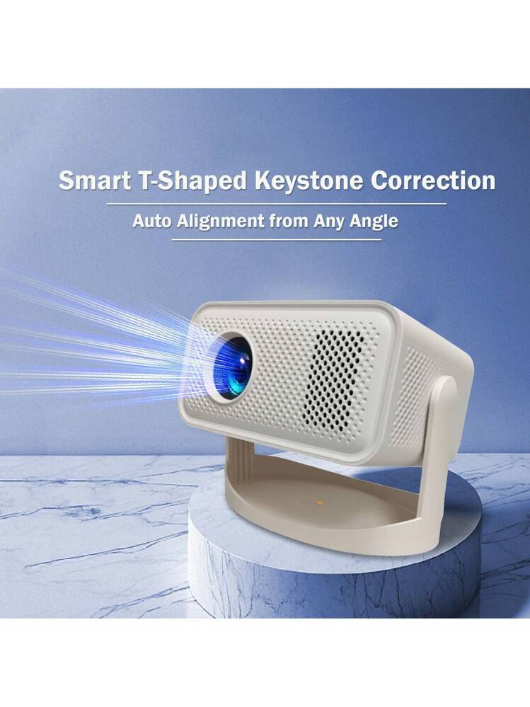 4K 超高画質プロジェクター 、デュアルバンド Wi-Fi 対応、Android