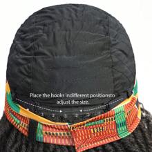 头带辫子卷发合成假发辫子钩针编织假发钩针编织扭辫假发非洲卷发合成发编织假发非洲女性发型 - 彩色 - 查看 4