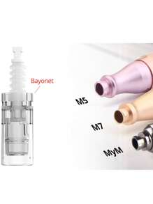 20/10/3pcs Micro Needle Tips 12-42 Needles Round Nano Needle Heads Compatible With Dermapen Microneedle Pen, Electric Microneedle Beauty Device () - Multicolor - View 7