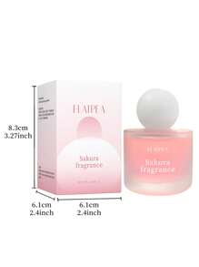 50ml樱花限量版女士香水-薰衣草花香香氛喷雾，清新花香，持久自然香气，少女气息十足，适合送给女朋友的礼物，春季畅销品，便携式喷雾设计，淡粉色和紫色温和香味，学生必备 - 50ML - 查看 3