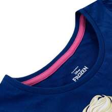 Disney Frozen Dress | Anna And Elsa Girls' Long Sleeve Skater Dress | Kids' Dresses - Multicolor - View 5