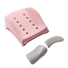 Rainaut Adjustable Children's Shampoo Chair, Children's Sensory Chair, 0-5 Year Old Children's Shampoo Chair Shower, Children's Shampoo Chair, Children's Shampoo Salon Chair 50kg/110.23lbs Maximum Load Capacity (Pink) (Pink) Exquisite Holiday Gift (US Stock) Faster Delivery