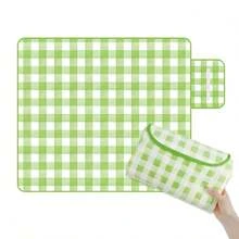 1 件野餐毯，203.2 厘米 X 203.2 厘米户外野餐毯，无纺布防水防潮垫，适用于海滩、草原，可折叠便携，易于清洁，防水、防沙（黄色和绿色）礼物生日毕业地毯地毯门垫房间装饰客厅地毯厨房地毯卧室装饰毯子和盖毯卧室地毯家居装饰浴室装饰房间装饰用品客厅装饰办公室装饰家居装饰家居装饰客厅浴室地毯房间装饰美学 - 彩色 - 查看 1