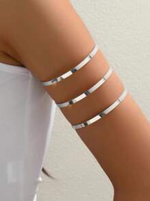 Minimalist Arm Cuff Adjustable Fashionable Armlet
