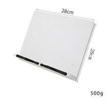 1 件阅读书架，多功能书桌书架，木制书夹学校用品，返校