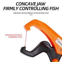 2pcs ABS Portable Floating Fish Lip Gripper Controller Fish Clips Fishing Clamp Grabber Fishing Plier SaltWater Accessory - Multicolor - View 3