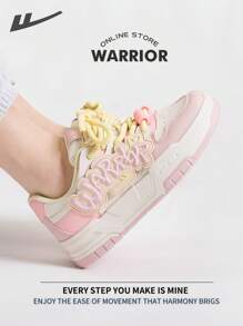 WARRIOR Warrior Women's Skateboarding Shoes Spring And SummerLightweightComfortableBreathableModest Style Casual Yet SleeksneakersApplicable Throughout The Yearwear-ResistingAll-Day WearTraining SneakersRunning Shoes