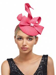 1 pieza Sombrero tipo fascinador de estilo Kentucky Derby de primavera para mujer, accesorio plegable para el cabello para boda, fiesta de té, cóctel, regreso a clases, sombreros pequeños, mini fascinador, mini sombrero de copa, mini gorra, accesorios para rave, regalos