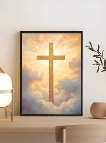 1/2PCS 放射光芒，阳光，耶稣升天日出，宗教艺术油画海报，卧室墙壁艺术，客厅墙壁装饰，餐厅墙壁装饰，厨房装饰，书房，走廊，宿舍装饰，送给朋友的理想礼物，墙壁艺术，墙壁装饰，家居装饰，房间装饰帆布画，海报，无框 ﻿ ﻿ ﻿ - 彩色 - 查看 15