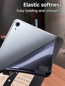 Funda protectora con diseño de mariposa y ranura para lápiz compatible con iPad de 10.a gen, iPad Air de 4.a/5.a gen de 10,9 pulgadas, compatible con Samsung Tab A7 Lite de 8,7" y Galaxy Tab A7 de 10,4 pulgadas, con protección anti-caída en las cuatro esquinas y agarre de una sola mano