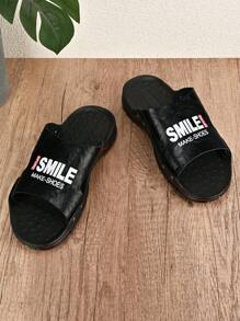 Men's Slippers Summer Outside Leather Sandals Big Size 39-48 Beach Slippers Anti-Slip Casual Slide Men Shoes