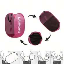 Foldable Printed Laundry Basket, Dorm Essentials, Storage Basket For Small Items And Plush Toys, Laundry Hamper