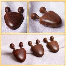 Sandalwood Nasal Facial Massager - Eye Soothing Tool, No Batteries Required, Fragrance Free