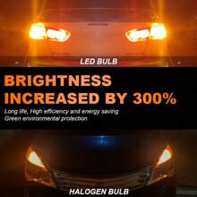 YiRui YiRui 2pcs 12-24V New LED Bulbs 144smd Lamp Reverse Turn Signal Light BA15S P21W BAU15S PY21W 7440 W21W P21/5W 1157 BAY15D