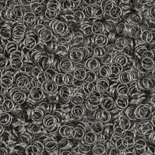 300pcs 5-12mm Stainless Steel Split Ring Connectors, Jewelry Making Accessories