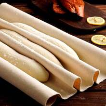 1 pezzo Panno per la lievitazione del pane francese, tela di cotone per la lievitazione dell'impasto di baguette, panini e pani in stile europeo