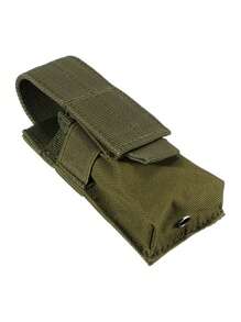 M5 Molle Flashlight Pouch, EDC Tactical Gear, Hands-Free, Lightweight, Outdoor Adventure, Small Utility Pouch, Waist Pack, Tactical Style, Outdoor Exploration, Rugged And Reliable