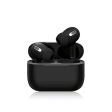 14 TWS Auriculares Inalámbricos Bluetooth 5.0 Air Pro 4 Deportivos con Micrófono - Pro3 negro + caparazón - Ver 3