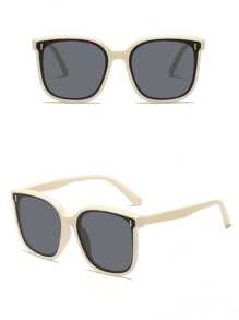 1 件装新款儿童偏光硅胶时尚眼镜宝宝男童女童儿童方形镜框时尚眼镜 - 彩色 - 查看 7