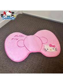 Sanrio Hello Kitty 3pcs Bathroom Set: Soft & Absorbent Carpet, Contour Mat & Toilet Seat Cover - Cozy Polyester Blend For Comfort & Style, Sanrio Bathroom Decor Fall Decor