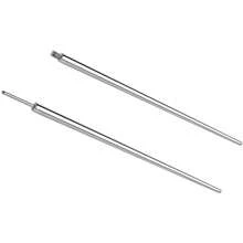 2 Pcs Stainless Steel 14G 16G 18G Threaded Piercing Taper Threadless Piercing Taper Insertion Pin For Ear/Nose/Navel/Nipple/Lip/Eyebrow Stretcher Body Piercing Stretching Kit Assistant Tool - Silver - View 10