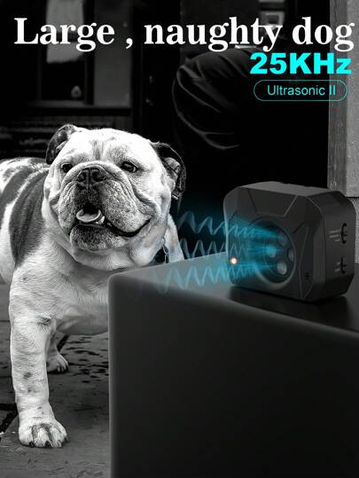 New Automatic Ultrasonic Anti-Barking Device, Dog Trainer, Anti-Bark, Training, Ultrasonic Sound And 3-Level Operation, IP45 Waterproof, Can Be Hung On Trees, Anywhere In The House, Outdoor