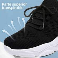 Women Casual Shoes - 黑色 - 查看 5