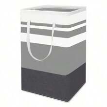 1pc Large Capacity Folding Laundry Basket, Fabric Storage Laundry Bag, Laundry Basket, Fabric Storage Basket, Folding Dirty Clothes Storage Basket, Bathroom And Bedroom Laundry Organization And Storage, Room Decoration, Home Decoration Home Bathroom Decor