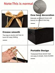 Túi quà tặng thanh lịch lớn có dây buộc - Túi mua sắm có thể tái sử dụng cho túi quà cưới, quần áo, đám cưới, tiệc tùng, sinh nhật, túi tote thủ công thời trang và giá cả phải chăng để tặng quà và quà tặng cho bữa tiệc, túi quà tặng bằng giấy, túi quà tặng lớn, túi giấy để mua sắm quần áo, túi mua sắm thanh lịch, đám cưới, giáng sinh, halloween, ngày của mẹ, quà tặng phù dâu, quà tặng tốt nghiệp, quà tặng sinh nhật, quà tặng đám cưới - Nhiều màu - Xem 7