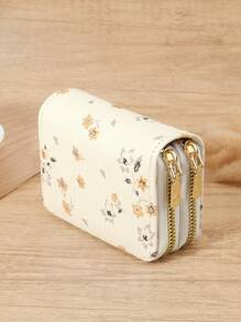 Ví đựng tiền xu đa năng họa tiết hoa, Giá đựng thẻ, Hộp đựng thẻ nhiều ngăn để lưu trữ thẻ tín dụng, Nhẹ, Tối giản, Thời trang, Hiện đại, Kinh doanh, Kỷ niệm, Giáng sinh, Ngày lễ tình nhân, Làm quà tặng sinh nhật, Làm quà tặng, Dành cho người yêu, Dành cho phụ nữ, Dành cho bé gái, Dành cho quý cô, Dành cho nữ, Túi đựng đồ dùng học tập cho ký túc xá trường học & Quay lại trường học - Màu be - Xem 6