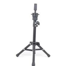 1PC Mini Adjustable Mannequin Head Tripod Stand, Unisex-Adult Hairdressing Training Holder, 360-Degree Rotating, Non-Slip Salon Model Support With Height And Leg Adjustability