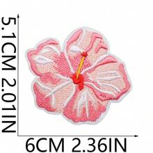 1片/20片装刺绣布贴 – 浪漫粉色花束、心形蛋糕、蝴蝶结和靴子图案，可熨烫/缝制，适用于圣诞节和新年节日服装、包包、帽子、牛仔裤和T恤的装饰，涤纶材质，DIY时尚布贴 | 爱心主题装饰 | 精致刺绣