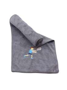 超柔软超细纤维健身毛巾，运动健身吸汗毛巾，超柔软吸水，10 英寸 X 43.3 英寸（25 X 110 厘米） - 彩色 - 查看 15