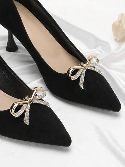 可拆卸鞋子装饰配件金属水钻鞋夹适用于凉鞋、鞋子修理和装饰