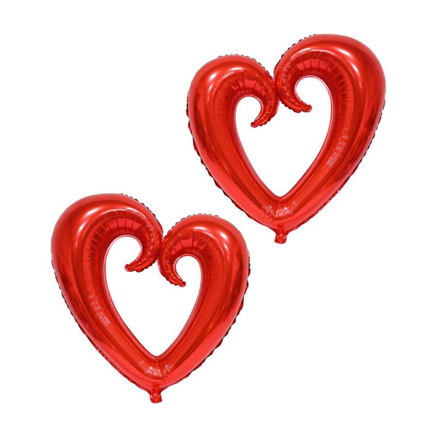 5 sztuk małych balonów haczykowych w kształcie serca, dekoracja na przyjęcie walentynkowe z okazji Dnia Matki, tło ceremonii ślubnej, rekwizyty fotograficzne