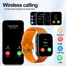 Smart Watch, Wireless Calling /Dial, Multi -Sport Mode, Calling Reminder And Rejection, SMS Reminder, Custom Wallpaper,Holiday Gifts, Birthday Gifts