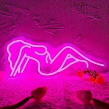 1pc USB Powered Neon Sign LED Decorative Light, Suitable For Room, Bar, Shop, Club, Man Cave, Nightclub, Party Decor