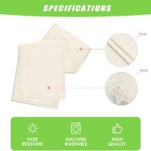 1PC Tropical Table Wheel Palm Leaf Multi Size Table Runner, Summer Flowers Outdoor Dining Table Kitchen Spring Summer Home Party Decoration - stay-05 - View 7