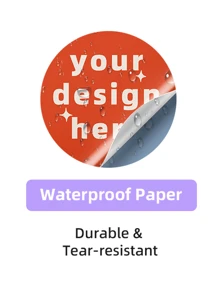 1~100pcs Personalized Labels - Custom Stickers With Any Design Image Logo Text, Waterproof Stickers, Business Logo, 100 Labels ,Seal,No-Iron,Ornamental,Adhesive Exquisite,Vintage,Contracted Custom,Personalized,Unique Ideal Gifts For Him