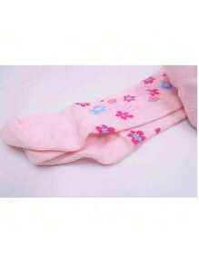 kit 4 Meia Calça Inverno Frio Estampa Infantil Fio 40 Até Tam 12 - Multicolorido - Visão 4