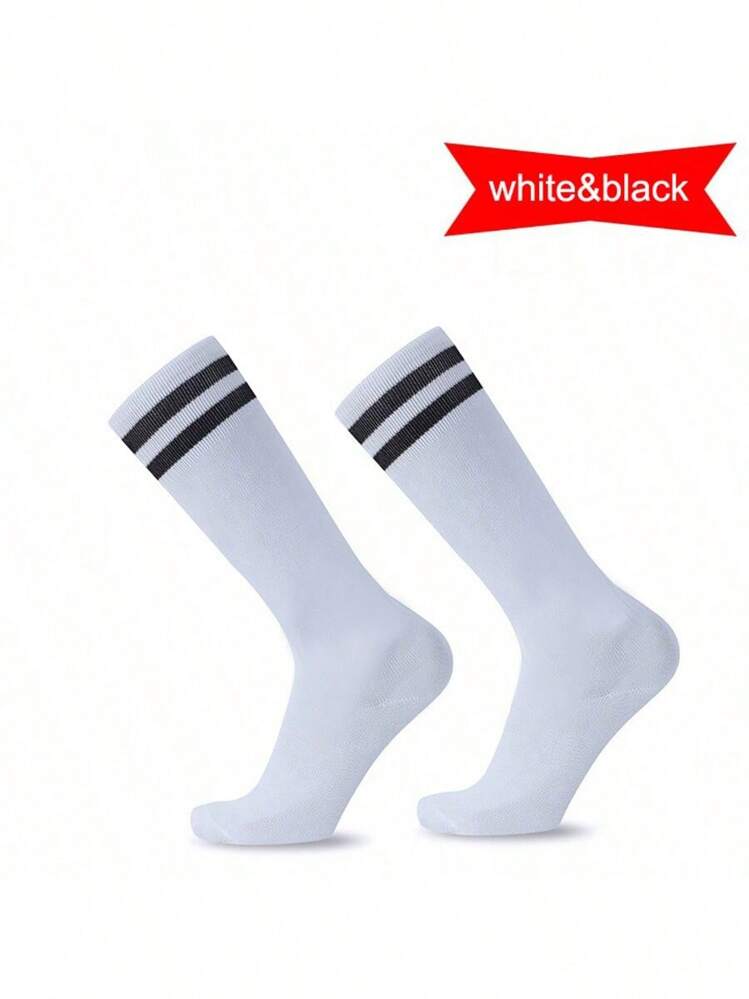 Back To School Gifts For Boys & Girls,Breathable Football Socks For Kids Aged 4-12, Striped Knee High Socks For Boys And Girls Playing Soccer, Baseball, Softball And Other Athletic Sports, Youth Sports Socks For School And Training - Multicolor - View 13